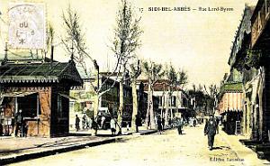 Sidi-Bel-Abbes - Rue Lord-Byron - 1908
